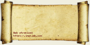 Jasmina Veljković vizit kartica